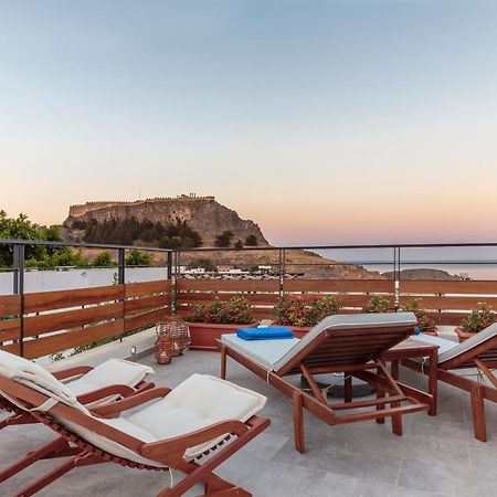 Lindosaquaview Luxury Villa Exterior photo