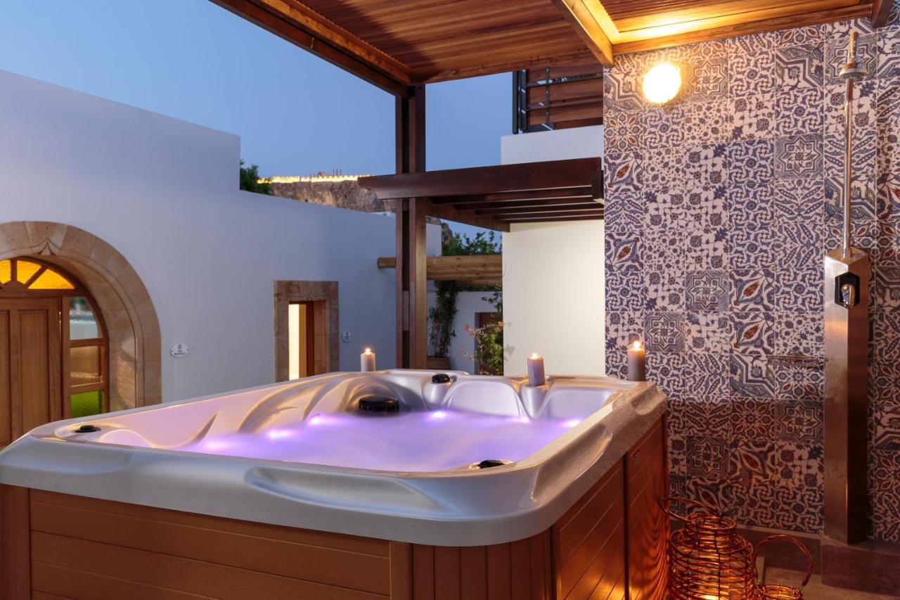 Lindosaquaview Luxury Villa Exterior photo